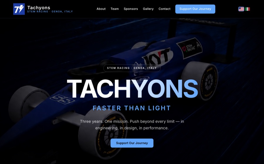 Site Tachyons